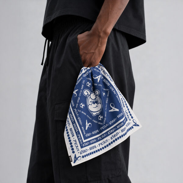 AE003 AVISPA BANDANA:AVISPA MAN WHITE