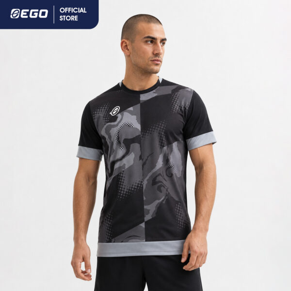 EG5175 เสื้อฟุตบอลคอกลมพิมพ์ลาย TERRA (เทอร่า) พลังแห่งผืนดินที่มั่นคง (EGO SPORT)