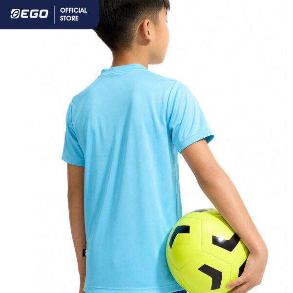 Second image of EG5180 KIDS เสื้อฟุตบอลคอกลมพิมพ์ลาย GlowX (โกลวเอ็กซ์)  (EGO SPORT)