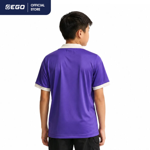 Second image of EG5184 KIDS เสื้อฟุตบอลคอวีพิมพ์ลาย GAIA Collection Series (EGO SPORT)