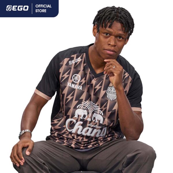 EC-003 EGO x Buriram Traning Jersey 2024-25 เสื้อซ้อมบุรีรัมย์ ยูไนเต็ด แขนสั้นสีดำ
