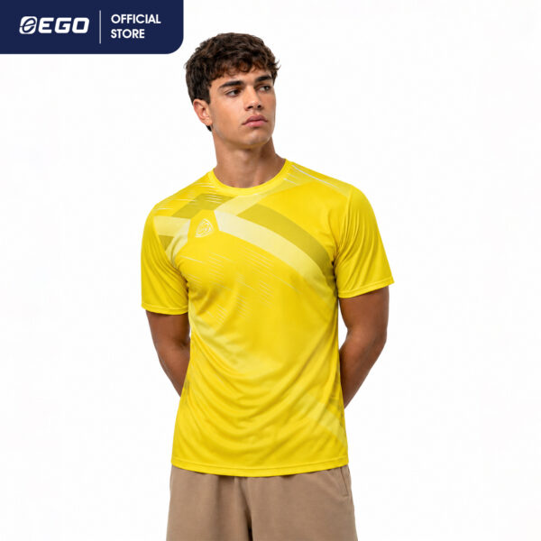 EG5116 Printed Crew Neck Short Sleeve Football Jersey MICRO LIGHT EGOSPORT