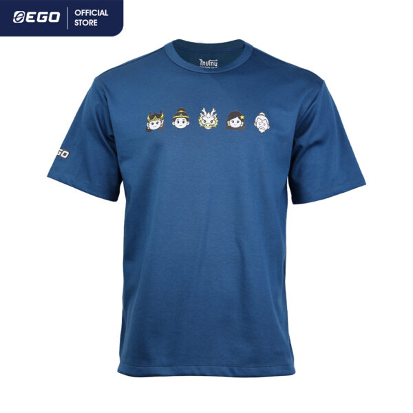 Second image of RY26-030 เสื้อยืดคอกลมโอเวอร์ไซส์ สโมสรระยอง เอฟซี ฤดูกาล 2026/27